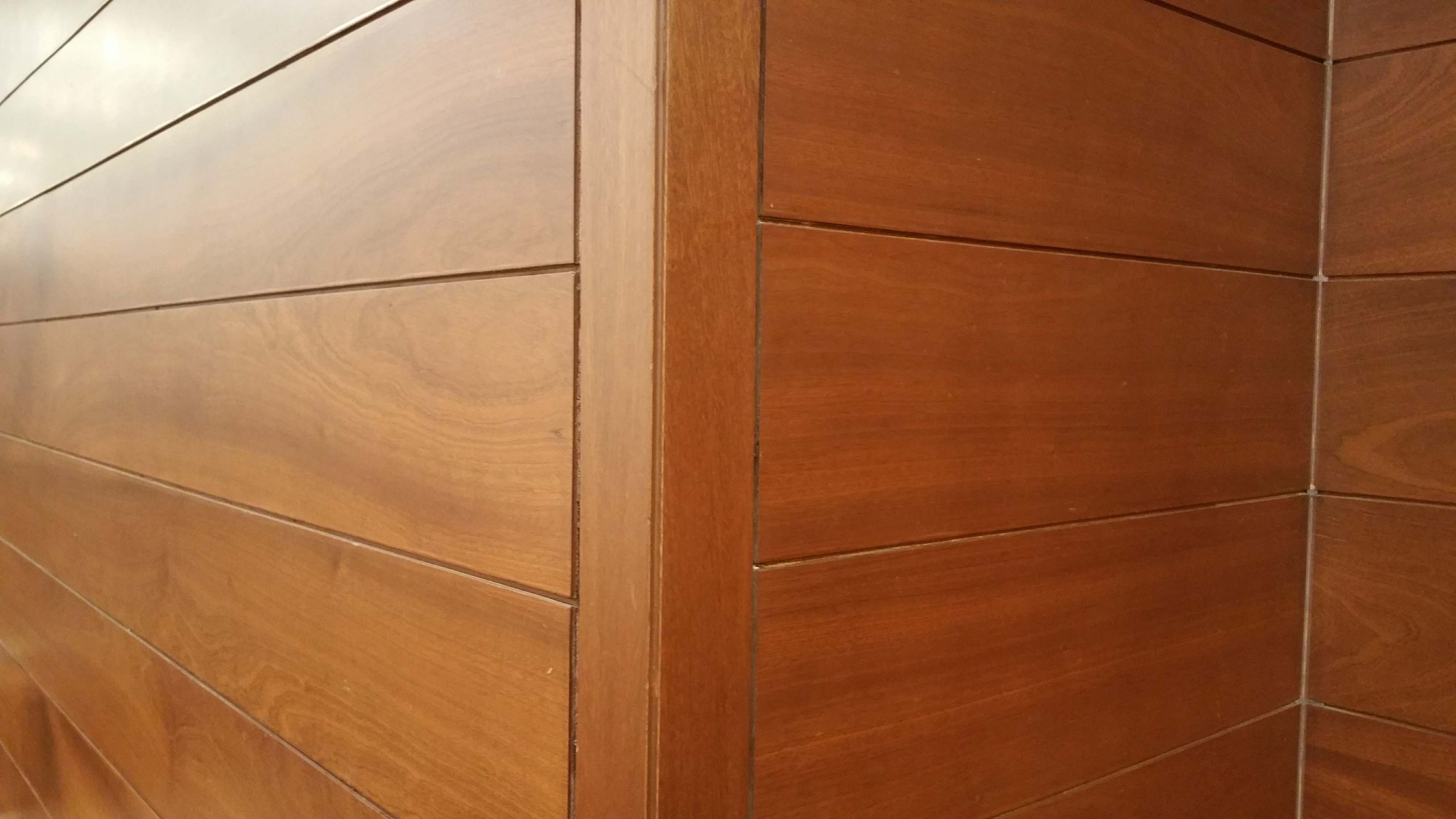 Bamboo composite panel surface with visible grain
